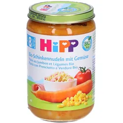 HiPP Bio-Schinkennudeln mit Gemüse, ab 8 Monate
