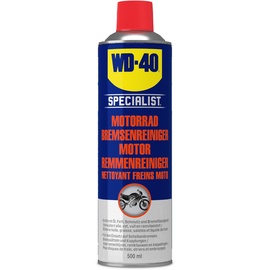 WD-40 Specialist Motorrad Bremsenreiniger 500 ml | Motorrad Pflegemittel | Motorbike Bremsenreiniger | Bremsenreiniger Spray