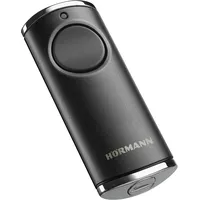 Hörmann Handsender HS1 868-BS, 1-Befehl, chrom schwarz, 868 MHz, BiSecur