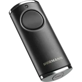 Hörmann Handsender HS1 868-BS, 1-Befehl, chrom schwarz, 868 MHz, BiSecur
