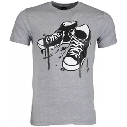 Local Fanatic  T-Shirt Sneakers  in Grau, EU XL
