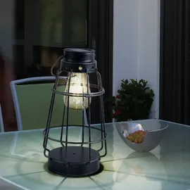 Nowa LED Solarlampe 16 x 27 cm 0,06 W silber