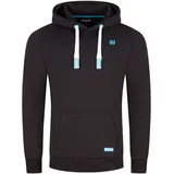 Riverso Herren Regular Fit RIVLinus Kapuzenpullover Regular Fit Schwarz 3XL