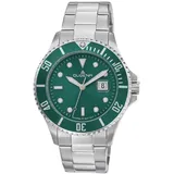 Dugena Herren Uhr 4461004 Diver XL Edelstahl
