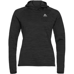 ODLO Damen Midlayer" Millenium Hoody Midlayer W", black melange, L