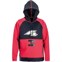 F2 Neopren Oberteil Kite Hoodie 4/3mm XL Rot 2024/25