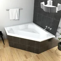 ECOLAM Irma Eckbadewanne 140 x 140 cm