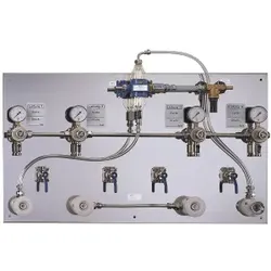 Bevi Free Fix CO2 Reinigungsgerät, auf PVC-Tafel, mit Wasserdruck, 6- teilig