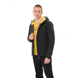 Vaude Roccia II Softshelljacke - Black / Savanna - L