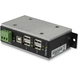 StarTech.com HB20A4AME USB 2.0 Hub (4-Port Industrial USB 2.0 Hub mit ESD-Schutz