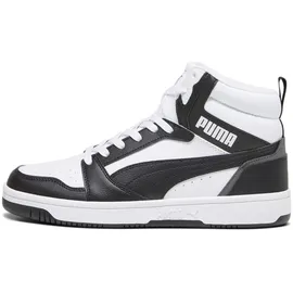 Puma Rebound v6 Herren Puma White-Puma Black-Shadow Gray-Puma White 44