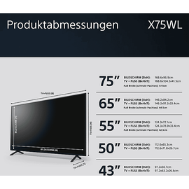 Sony BRAVIA KD-50X75WL 50" LED 4K UHD HDR