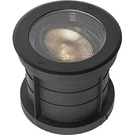 QAZQA Outdoor-Bodenstrahler Aluminium schwarz IP65 GU10