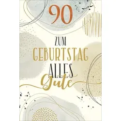 Geburtstagskarte Zahl  90 5522268.90   Bild