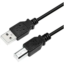 Kabel LogiLink USB 2.0 Kabel A-Stecker-B-Stecker schwarz 2m