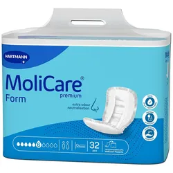 HartMänner MoliCare® Premium Form Vorlage Einlagen 32 St weiss Unisex