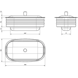 La Nordica-Extraflame La Nordica Küchenofen Wasserschiff Inox