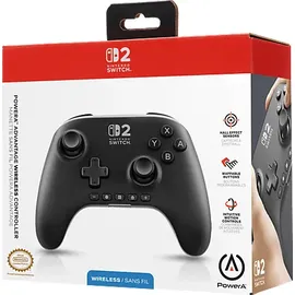 PowerA Advantage Wireless Controller Schwarz Nintendo Switch