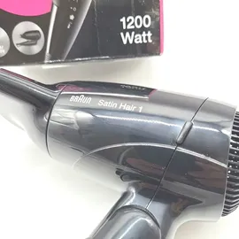 Braun Satin Hair 1 schwarz