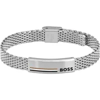 Boss ALEN Armband mit Emaille silberfarben 1580611 Größe One Size