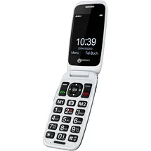 Geemarc CL8700 Senioren-Klapphandy 4G mit Kamera (8700", 4G), Tastenhandy, Schwarz