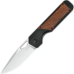 Kizer Liner Lock Militaw Jonathan Styles 154CM G10 +Mkuruti Wood V3634C2