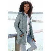LASCANA Strickfleecejacke Petrol 48/50