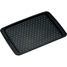 KESPER Serviertablett Anti-rutsch in schwarz,