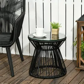modfu Beistelltisch Ø 40 x 42 cm Schwarz