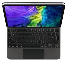 Apple Magic Keyboard Tablet-Tastatur schwarz geeignet für Apple iPad Air 4. Gen (2020), Apple iPad Air 5. Gen (2022), Apple iPad Pro 11" 1. Gen (2018), Apple iPad Pro 11" 2. Gen (2020), Apple iPad Pro 11" 3. Gen (2021), Apple iPad Pro 11" 4. Gen (2022)