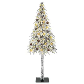 vidaXL LED Lichterkette 2 m Weiß