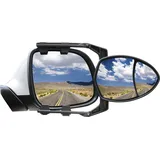 Brunner Oros Ang Caravanspiegel mit integriertem Toten-Winkel Schwarz