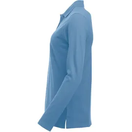 Clique Classic Marion langarm Poloshirt Damen 57 - hellblau M
