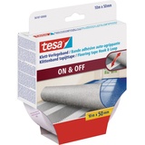 Tesa Klett-Verlegeband zum Aufkleben (L x B) 10m x 50mm Weiß 1St.