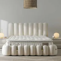 Bambi Pointhome Bambi Boxspringbett Set 160x200 H3, Vanilla, Schlafzimmerbett,