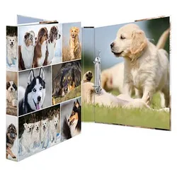 HERMA Animals Hunde Ringbuch 2-Ringe Motiv 3,5 cm DIN A4