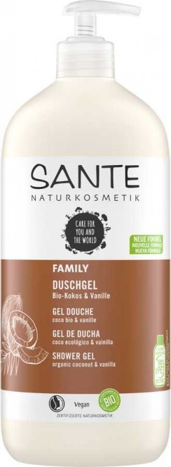 Sante Family Duschgel Bio-Kokos & Vanille 950ml