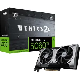 MSI RTX 5060 Ti 16G Ventus 2X OC Plus