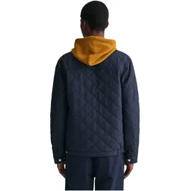 GANT QUILTED WINDCHEATER blau L