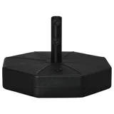Outsunny Schirmständer Kunststoff 40 kg Schwarz