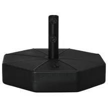 Outsunny Schirmständer Kunststoff 40 kg Schwarz
