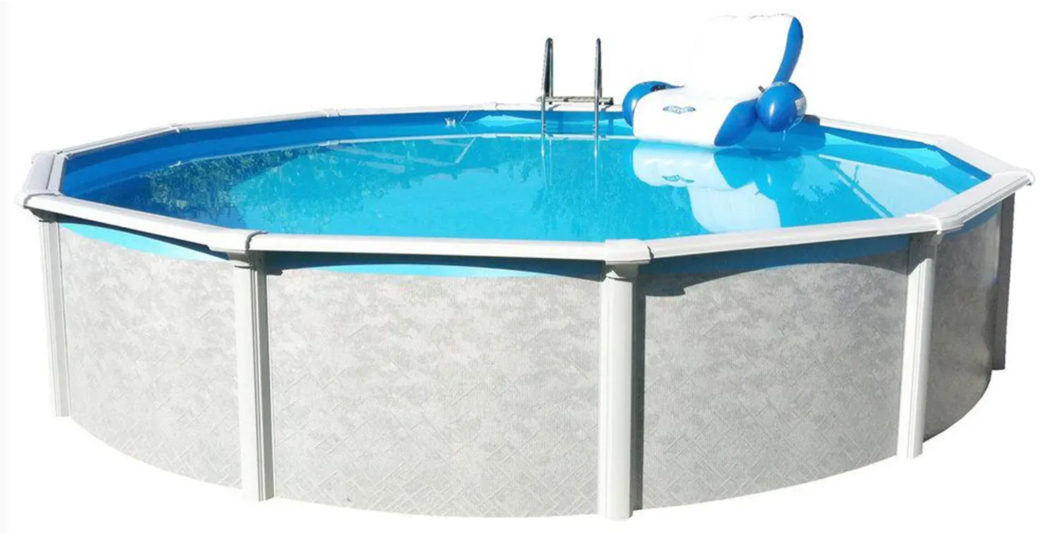Steinbach Stahlwand Swimming Pool Set "Grande rund",,Ø 732 x 135 cm