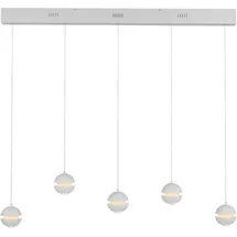 Schöner Wohnen Lini 5-flg. 110 cm rund weiß