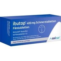 Axicorp Pharma GmbH IBUTOP 400 mg Schmerztabletten Filmtabletten