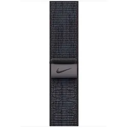 Apple Watch Nike Sport Loop für Watch 46mm Schwarz/blau (One Size)