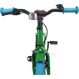 vidaXL Kinderfahrrad 18 Zoll RH 0 cm Grün