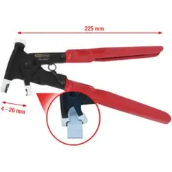 KS Tools Lösezange für geklebte Auswuchtgewichte, 225 mm