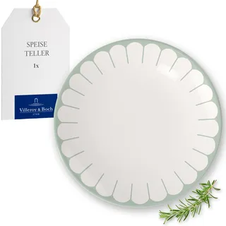 Villeroy & Boch Speiseteller Fleur vert Länge 26,6 x Breite Höhe 2,6 cm