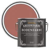 Rust-Oleum kratzfeste Kreidefarbe Bodenfarbe in mattem Finish -Lachsrosa 2.5L