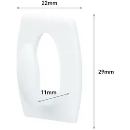 3M Garderobenhaken 17006 Weiß
